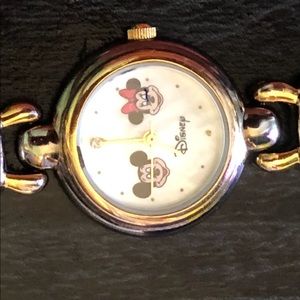 Mickey & Minnie (Gold & Silver Tone)